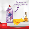 JET+ Universal All-Purpose Cleaner Gel with Vinegar, Lavender Scent, 1.5 Liter | Multi-Surface Home & Floor Cleaning | Imported from Israel - Image 2
