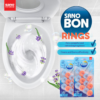 Sanobon Rings Ocean Scent - Pack of 3 | 4 in 1 Toilet Seat Freshener Soap Cleans, Descales, Eliminates Germs, Deodorizes, Perfumes | Imported From Israel - Image 2