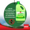 Sano Floor Plus 2-in-1 Liquid Floor Cleaner and Cockroach Repellent, Lemon Scent, 2-Liter Bottle | Imported from Israel - Image 3
