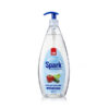 Sano Spark Dishwashing Liquid Classic Color Free Pump - 1 Liter Bottle | Fragrance-Free and Gentle Formula for Dishes, Fruits & Vegetables and Baby Accessories | Imported From Israel