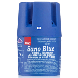 Blue Toilet Soap for the Water Tank – 150g Container | Continuous Cleaning, Antibacterial Protection & Long-Lasting Freshness | Up to 900 Flushes | Imported from Israel
