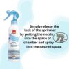 Maxima Fresh Cotton Fabric Mist - 350ml Spray Bottle | Long-Lasting Fragrance for Clothes, Pillows, Curtains, and Bed Linen - Odor Neutralizer with Microcapsules | Imported from Israel - Image 3