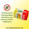 Sano Sushi Wipes for General Cleaning - Pack of 50 | Antibacterial Cloths, Lemon Scented | Imported From Israel - Image 3
