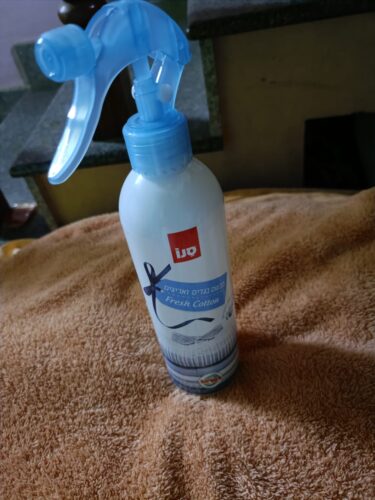 Maxima Fresh Cotton Fabric Mist – 350ml Spray Bottle | Long-Lasting Freshness & Odor Neutralizer for Clothes, Pillows, Curtains, and Bed Linen | Imported from Israel photo review