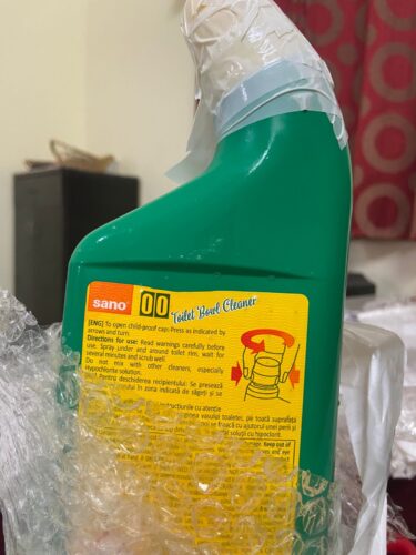 00 WC Toilet Bowl Cleaner | 750ml Bottle | Powerful Limescale Remover & Disinfectant | Imported from Israel photo review