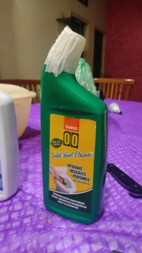 00 WC Toilet Bowl Cleaner | 750ml Bottle | Powerful Limescale Remover & Disinfectant | Imported from Israel photo review