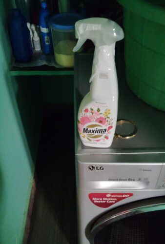 Maxima Pure Sensations Fabric Refresher & Softener - Floral Touch | 750ml Spray Bottle | Long-Lasting Freshness & Softness -  Perfect for Dryer | Imported from Israel photo review