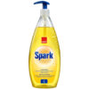 Sano Spark Lemon Dishwashing Liquid | 1 Liter - Powerful, Super-Efficient | Fresh Lemon Scent, High Active Ingredients for Sparkling Clean Dishes