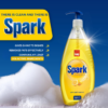 Sano Spark Lemon Dishwashing Liquid | 1 Liter - Powerful, Super-Efficient | Fresh Lemon Scent, High Active Ingredients for Sparkling Clean Dishes - Image 3