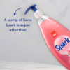 Spark Dishwashing Liquid in Almond Blossom Scent - 1 Litre | Hypoallergenic & Dermatologically Tested for Sensitive Skin | Imported from Israel - Image 2