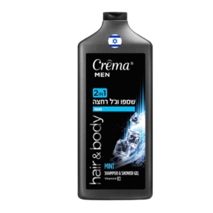 Crema Men 2-in-1 Mint Shampoo & Shower Gel