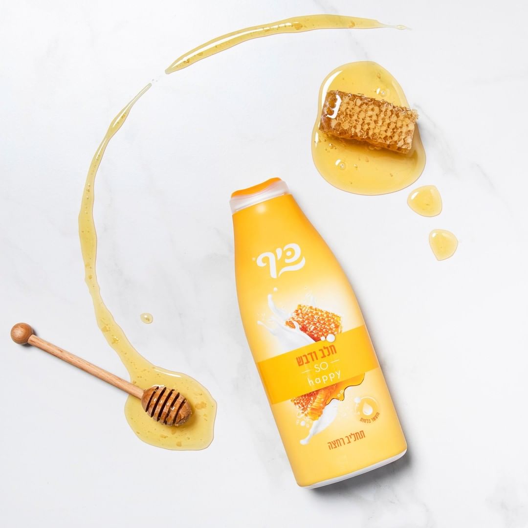Keff Body Wash Honey - Moisturizing Cleanser with Milk & Honey, Long-Lasting Scent - 700ml |Imported from Israel - Image 5