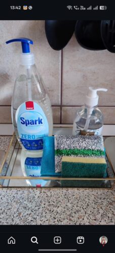 Spark Zero Liquid – Classic Color-Free & Fragrance-Free | 1 Liter Pump Bottle | Safe for Dishes, Fruits, Vegetables, Baby Accessories & Toys | Imported from Israel photo review